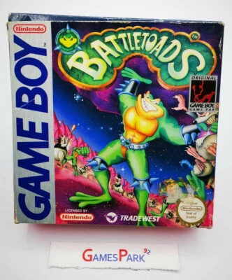 BATTLETOADS GAME BOY GIOCO PER Italiano PAL RARO DA COLLEZIONE RETRO NINTENDO DI - Immagine 1 di 4