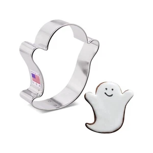 GHOST Metal Cookie Cutter Halloween -  by Ann Clark - 3.35 Inch - Picture 1 of 1