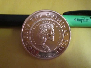 2017 Silver Shield Grateful Death .999 Fine Copper BU Round - Bild 1 von 2