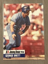 George Brett 1993 Jimmy Dean Promo Card. Kansas City Royals