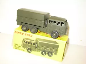 Dinky Toys Berliet 6X6 Military Rims Bowls Version N4 Army France N - Picture 1 of 9