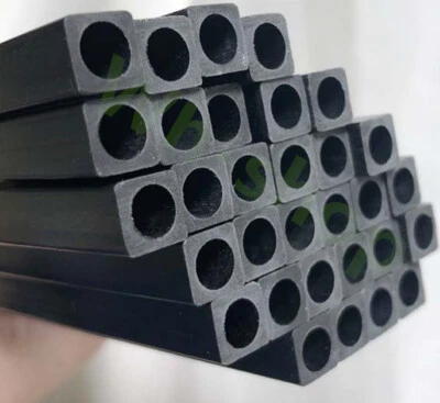SR Pultruded Square Carbon Fiber Tube 4.0mm,5.0mm,6.0mm,8.0mm,10.0mm L500mm  - Image 1 of 4