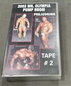 Mr. Olympia Pump Room Prejudging Tape 2 LEE PRIEST CRAIG TITUS DARREM CHARLES - Picture 1 of 6