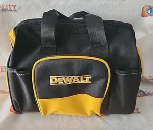 New Dewalt 12-1/2” 3-Pocket Heavy Duty Nylon Tool Bag N712936 with Skids - Picture 1 of 8