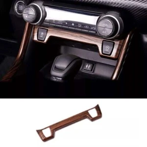 Trim Central Seat Heating Button Brown Wood Grain 2019-2023 For Toyota RAV4 - Picture 1 of 5