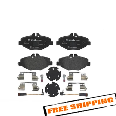 Juego de pastillas de freno de disco delanteras Brembo P50049 Low-Met para Mercedes-Benz E320 2003-2009 Foto 1 de 4