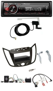 Pioneer 1DIN MP3 DAB USB Lenkrad Autoradio für Ford C-Max Kuga braun - Bild 1 von 11