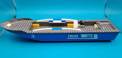 LEGO 7287 Polizei Schiffsrumpf 51 x 12 x 6  blau Schiff Rumpf Boot 2005 - Bild 1 von 4