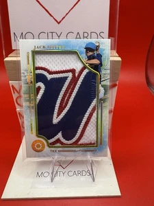 Parche enorme de béisbol 2025 Boys Of Summer 5/5 Jack Leiter Texas Rangers MM-JL - Imagen 1 de 3