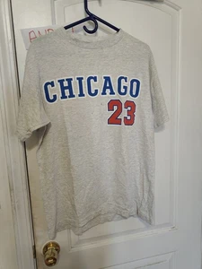Vintage 90s Ryne Sandberg Chicago Cubs T Shirt Medium (See Desc.) - Picture 1 of 9