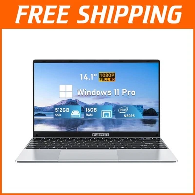 Slim 14" Gaming Laptop Win11 Pro, 16GB RAM 512GB SSD - Image 1 of 4