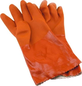Hi-Seas HG-620-XL Sea Grip Vinyl Waterproof Gloves, Orange, X-Large - Picture 1 of 1