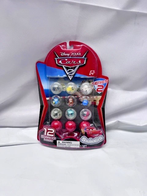 2010 Disney Pixar Cars 2 Squinkies Series 1 - Blip Toys 12 PC Set
