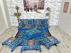 Orientalisches Sofa, Sark Kösesi, Sitzkissen, Arabische Sitzecke, Boden Sofa - Picture 1 of 7