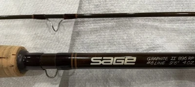 Beautiful Sage GFL 896 RP. Graphite II. 8wt. 9’6” Salmon/ Steelhead Fly Rod. - Image 1 of 4
