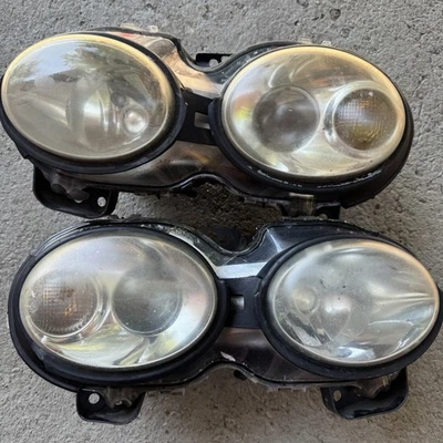 Juego de faros halógenos Jaguar X-Type 2002-2008 originales OEM PARA PIEZAS Foto 1 de 4