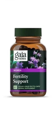 Soporte de fertilidad Gaia Herbs 60 fitocápsulas fecha de caducidad es 3/2027 Foto 1 de 2