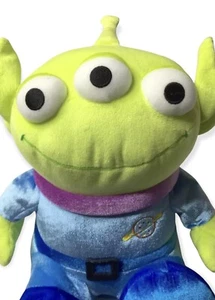 Disney Pixar Toy Story ALIEN 3-Eye 12” Authentic Plush Green Stuffed SANITIZED - Picture 1 of 12