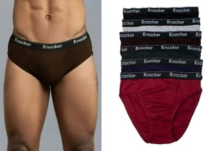 Confezione 3 Slip Bikini Uomo Cotone Knocker TBand Intimo Colori Assortiti - Foto 1 di 4