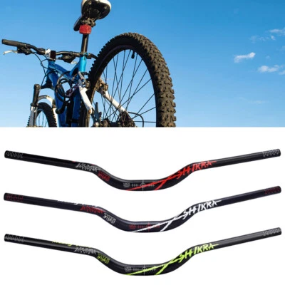 780mm Bicycle Mountain Bike Handlebar 31.8mm Extra Long Riser Bar Hi-Riser - Image 1 of 2