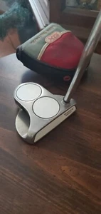 Odyssey 33 1/4" WHITE HOT 2-Ball Putter ~ (RH) , new 17" Super-Stroke Grip - Picture 1 of 7