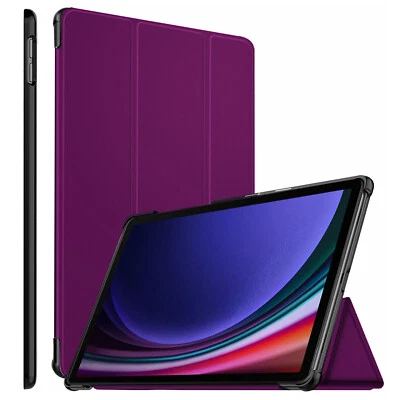 For Samsung Galaxy Tab S9 S9 FE S9 Plus Ultra Smart Leather Folio Case Cover - Image 1 of 4