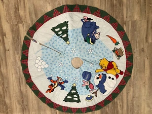 Falda Muselina Árbol Navidad Winnie the Pooh Disney Cottage Granny Core De Colección - Imagen 1 de 5