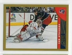 Cam Atkinson 13-14 Panini Score Hockey Gold #135 Columbus Blue Jackets - Imagen 1 de 1
