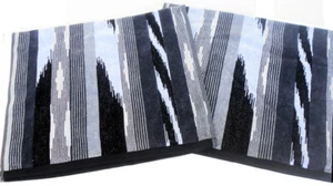 MISSONI HOME DUE ASCIUGAMANI OSPITE COTONE VELOUR 40x70cm ANITA 601 - Picture 1 of 6