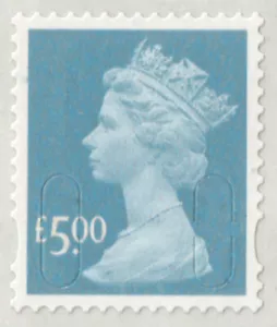 £5 security Machin 2009+ new unmounted mint from sheet - Picture 1 of 1