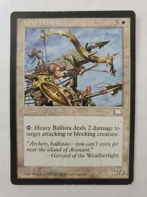MTG Magic The Gathering Card Spell Burst Instant White Weatherlight 1997 - Image 1 of 2
