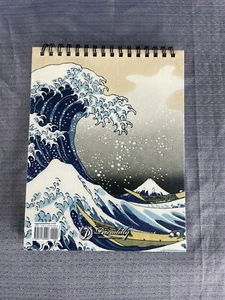 Hokusai Wave Top Spiral Sketchbook (Large) - Spiral-bound By Piccadilly - Bild 1 von 12