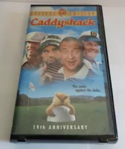 Caddyshack 19th Anniversary Special Edition VHS Tape Warner Brothers - Picture 1 of 5