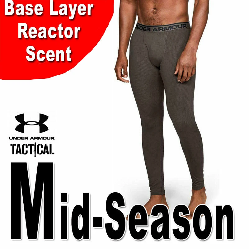 UNDER ARMOUR COLDGEAR REACTOR MID SEASON BASE LAYER LEGGINGS SCENT HUNTING 2XL - Image 1 of 4