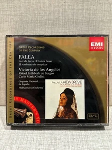 FALLA La Vida Breve Victoria De Los Angeles Emi Classics CD - Foto 1 di 2