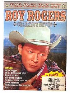 Roy Rogers Collectors Edition Two-Pack DVD Set Western - Picture 1 of 2