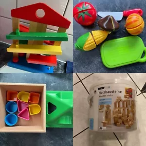 Eichhorn Kugelbahn Bauklötze Steckspiel Haus Baby Kind Spielzeug - Bild 1 von 10