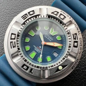 CITIZEN ECO-DRIVE Professional Diver's 300M Ecozilla Watch Scuba Solar 255184H - Picture 1 of 8