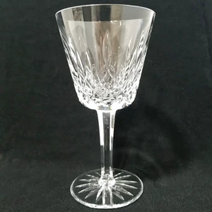 Waterford Crystal Lismore Claret Wine Glass Signed Handblown Ireland Stemware - Picture 1 of 8