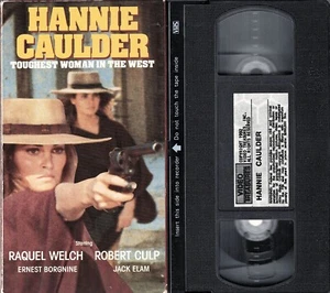 Euro Western on VHS HANNIE CAULDER w/Raquel Welch, Christopher Lee, Robert Culp - Bild 1 von 2