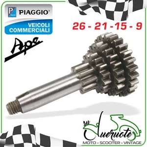 INGRANAGGIO CAMBIO MARCE MULTIPLO PER APE 50 1970-2021 DENTI 26 21 15 9 PIAGGIO - Foto 1 di 2