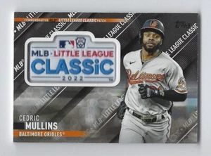 2022 Topps Update #SEP-CM Cedric Mullins Special Event Patch Black #'d 067/199 - Picture 1 of 2