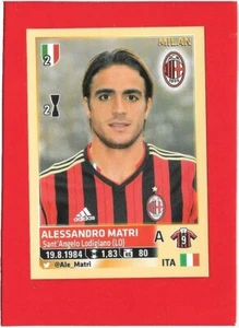 CALCIATORI 2013-2014 Panini Figurine-stickers n. 384 - ALESSANDRO MATRI - MILAN - Picture 1 of 2