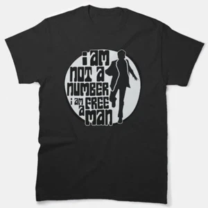 i am not a number the prisoner tv show 90s film movie t shirt - Picture 1 of 1