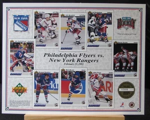 91-92 UPPER DECK RANGERS VRS VOLANTINI 2-23-92 EDIZIONE LIMITATA - Foto 1 di 1