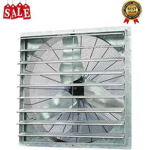 36" Wall Mounted Shutter Exhaust Fan For Home Attic Shed Garage Single Speed NEW - Picture 1 of 6