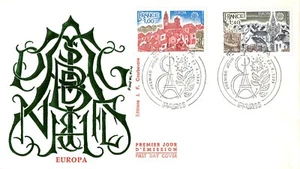 Envelope FDC FRANCE EUROPA 1977 PARIS N2 - Picture 1 of 1