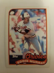 1989 TOPPS EDDIE MURRAY #625 NM - Picture 1 of 1