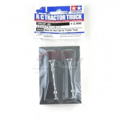 Tamiya 56540 RC Metal Vehicle Air Horn Set For Tractor Truck TROP40 Hop Up Parts - Image 1 of 2