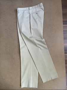 Hackett London Bedford Cord Pants Trousers Khaki Straight 34 - Picture 1 of 9